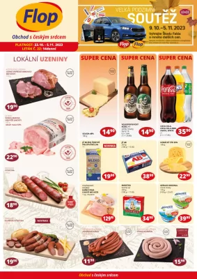 akční leták FLOP 23.10.2023-5.11.2023