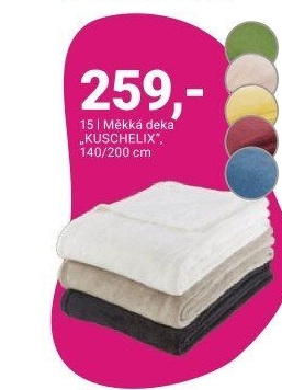 MĚKKÁ DEKA „KUSCHELIX“
