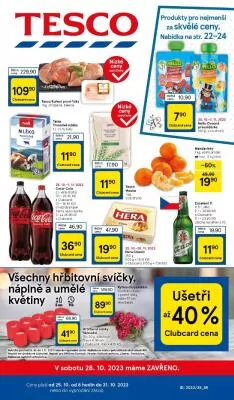 akční leták Tesco 25.10.2023-31.10.2023