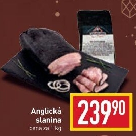 Anglická slanina Kostelecké uzeniny