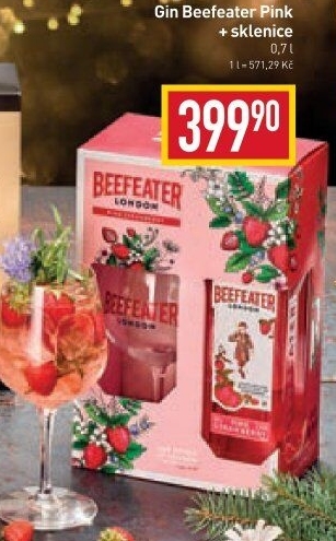 Gin Pink Beefeater - dárkové balení