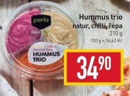 Hummus trio Perla