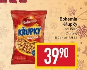 Křupky arašídové Bohemia