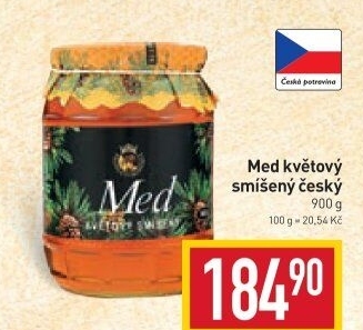 Med český květový smíšený Product Bohemia