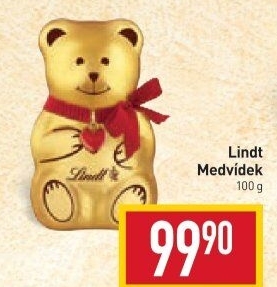 Medvídek čokoládový Lindt