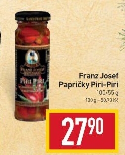 Papričky Piri Piri Exclusive Franz Josef Kaiser