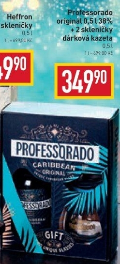 Rum Professorado - dárkové balení