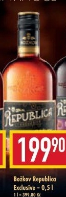 Rum Republica Exclusive Božkov