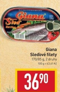 Sleď filety Giana