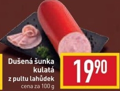 Šunka dušená kulatá Kostelecké uzeniny