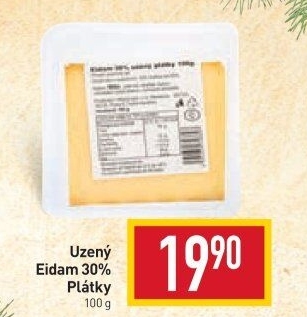 Sýr Eidam uzený 30%