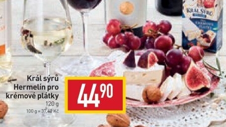 Sýr Hermelín Král sýrů