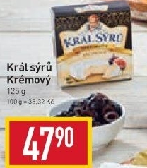 Sýr krémový Král Sýrů