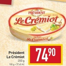Sýr Le Crémiot Président