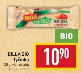 Tyčinka bio Billa