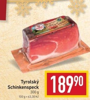 Tyrolský Schinkenspeck