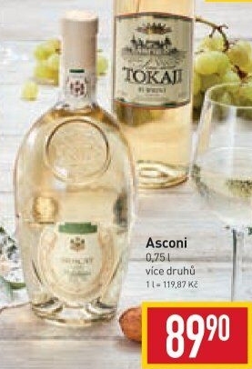 Vína Gold Asconi