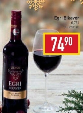 Víno Egri Bikavér