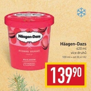 Zmrzlina v kelímku Häagen-Dazs