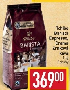Zrnková káva Barista Espresso Tchibo