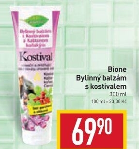 Balzám bylinný Kostival Bione Cosmetics