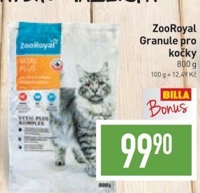 Granule pro kočky ZooRoyal