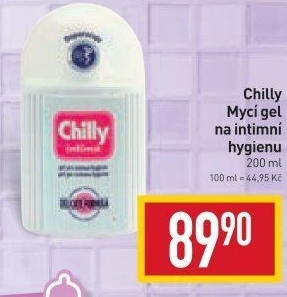 Intimní gel Intima Chilly