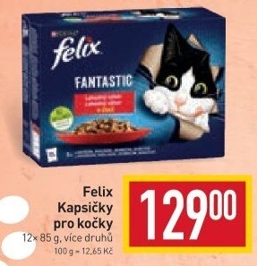 Kapsičky pro kočky Felix Purina