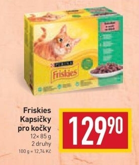 Kapsičky pro kočky Friskies