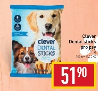 Pamlsky pro psy dentální Clever