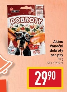 Pamlsky pro psy Dobroty Akinu