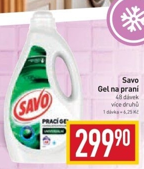 Prací gel Savo