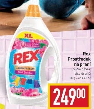 Prací prostředky Rex