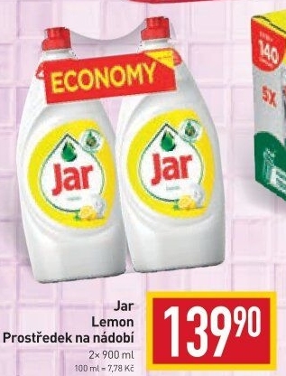 Prostředek na nádobí Jar