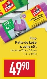 Pytle na odpadky 60 l Fino