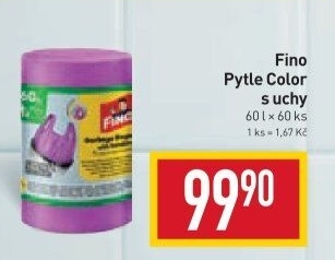 Pytle na odpadky 60 l Fino