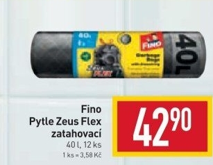 Pytle na odpadky Zeus Flex 40 l Fino