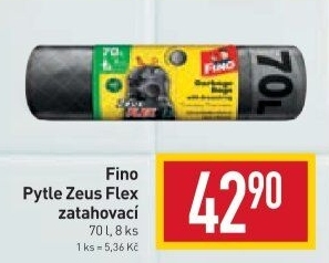 Pytle na odpadky Zeus Flex 70 l Fino