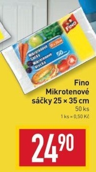 Sáčky mikrotenové Fino