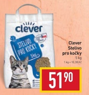 Stelivo pro kočky Clever