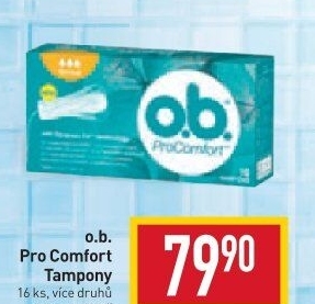 Tampony ProComfort O.B.