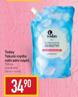 Tekuté mýdlo Today - náhradní náplň