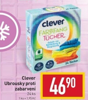 Ubrousky na praní Clever