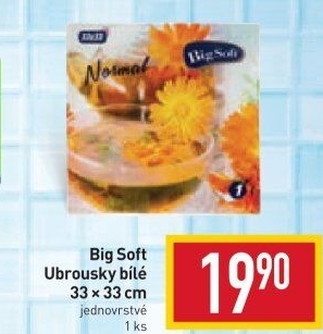 Ubrousky papírové Big Soft