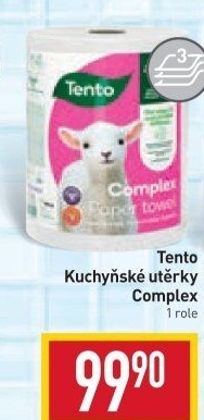 Utěrky kuchyňské 3vrstvé Complex Tento
