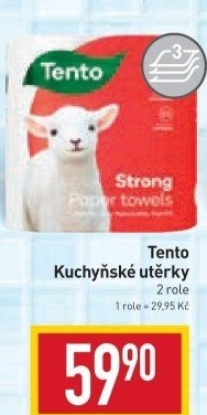 Utěrky kuchyňské 3vrstvé Tento