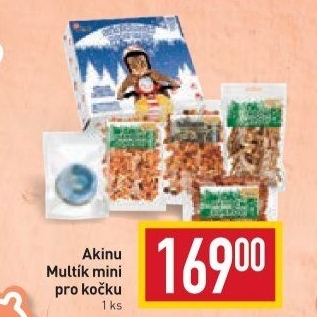 Vánoční balíček pro kočky Multík Akinu