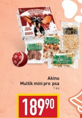 Vánoční balíček pro psy Multík Akinu
