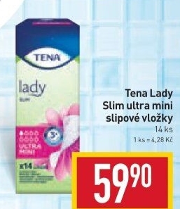 Vložky dámské inkontinenční Slim Tena Lady