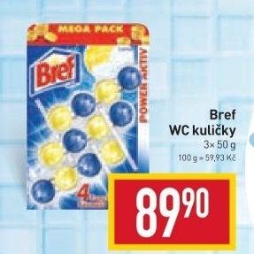 WC blok tuhý Bref
